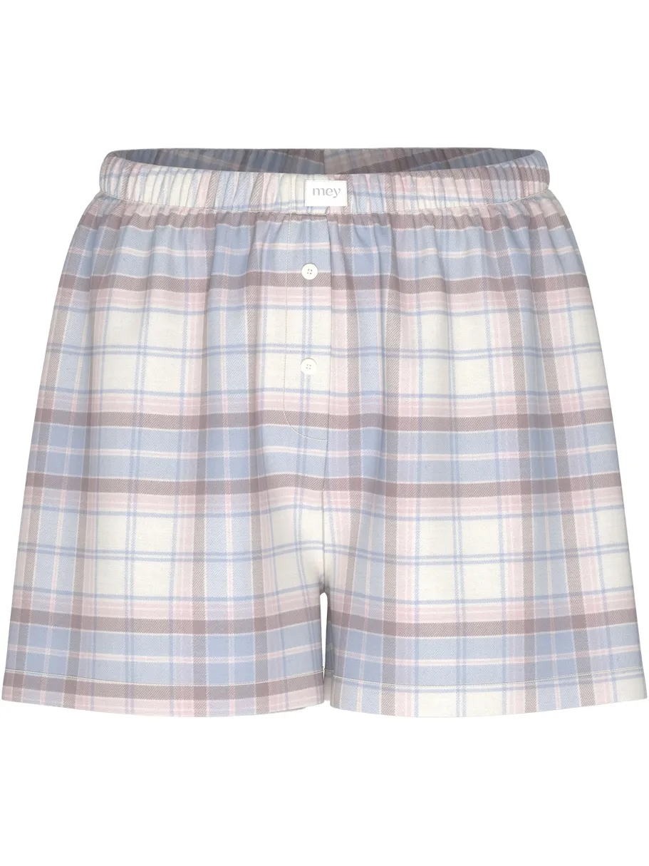 Mey Flanellen short Serie Winter Sleep Powder Blue, foto 2