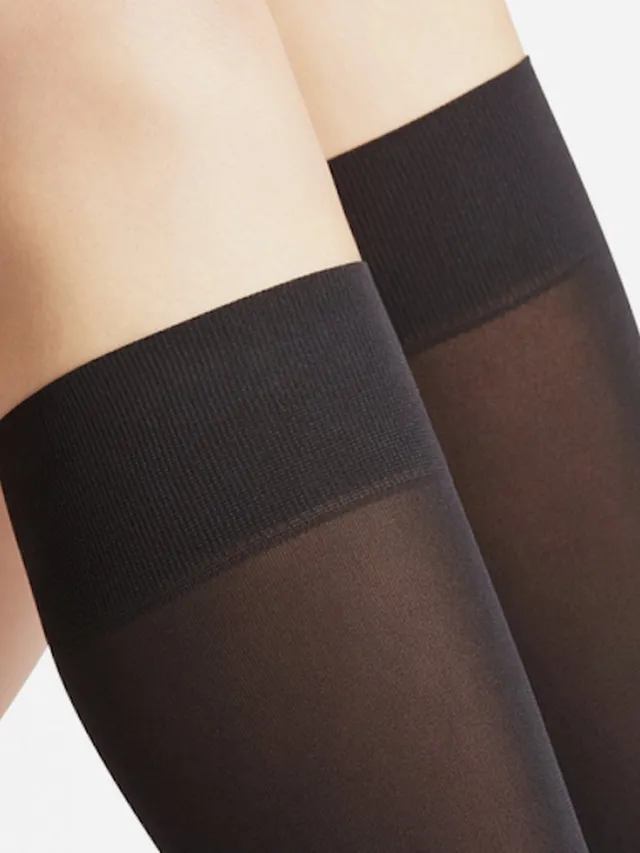 Platino 2 paar 20 den anti press panty kousjes maat 42/44 millenium