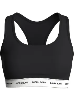 Björn Borg Logo Soft Top bh Zwart,Grijs,Wit