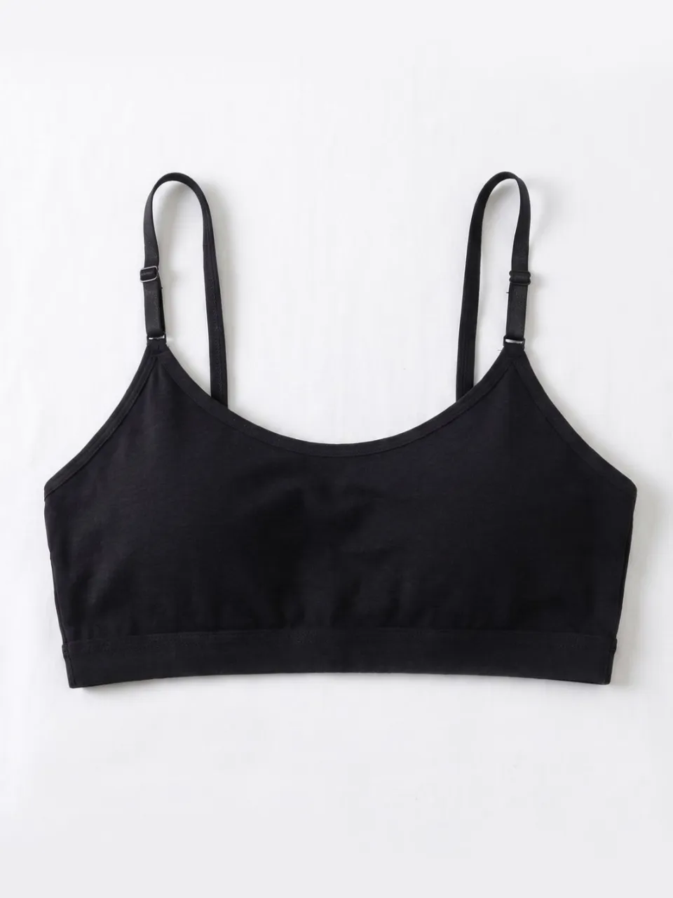 OTS Katoenen bralette zwart, foto 2