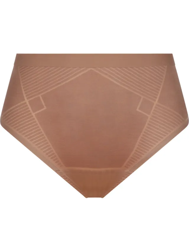 Spanx SPANXshape™ Invisible Thong - Kleur Cafe au Lait (donkere huidskleur)