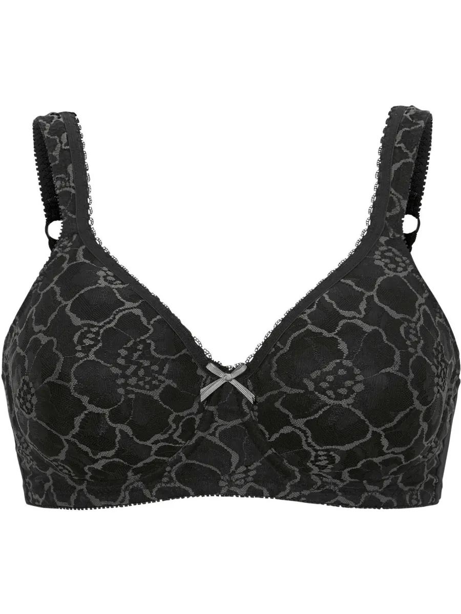 Swegmark Lace Shape voorgevormde T-shirt-bh met beugel zwart, foto 2