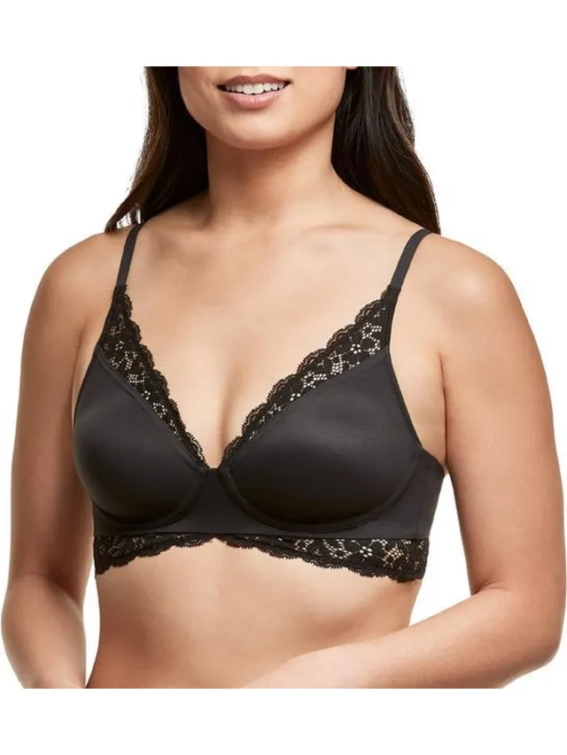 Maidenform Pure Comfort Convertible Bralette Vrouwen Beha - Zwart - Maat