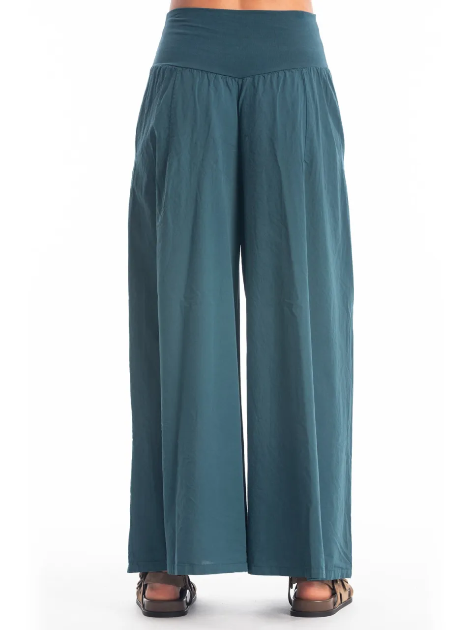 RAVENS VIEW IBIZA dames vegan Broekrok Funky Oceaanblauw petrol, foto 2