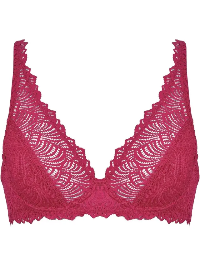 Naturana beugel BH zonder padding maat 80D cassis