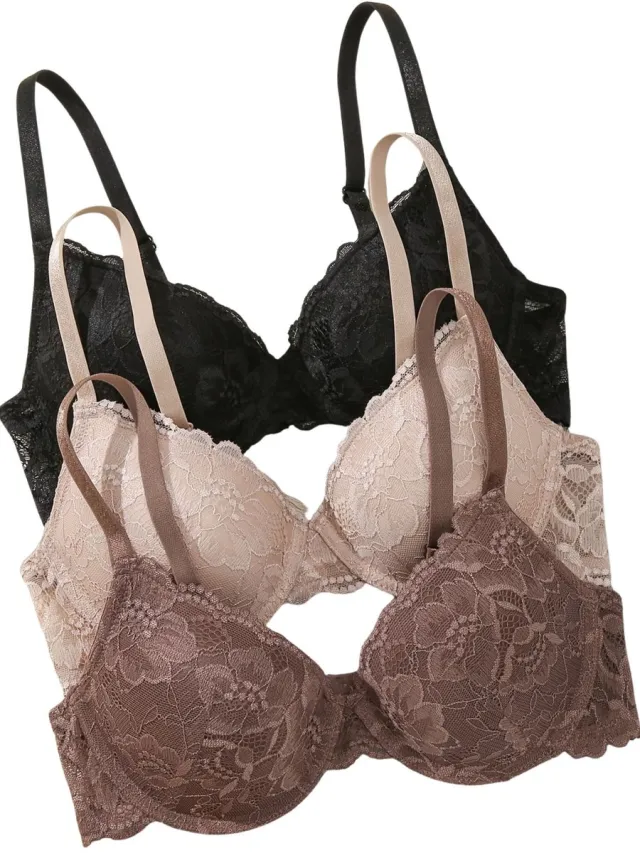 Currero BH Zonder Beugel - Strapless - Zonder Bandjes - Met Voorsluiting - Push-up Bh's - Comfort Beha - Comfortabel - Grote Sluiting - Veelkleurig A - Cupmaat
