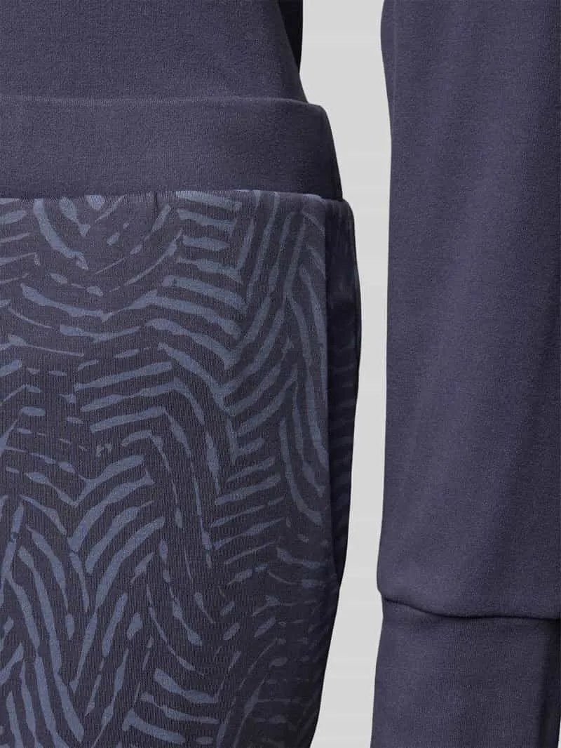 Schiesser Regular fit pyjama met ronde hals blauw, foto 2