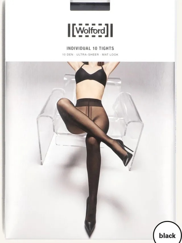 Wolford Individual 10 panty zwart