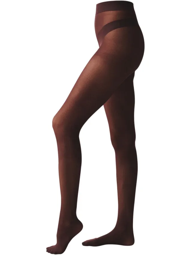 Next Dames - 30-denier panty's, verpakking van 1 - Paars Aubergine Purple