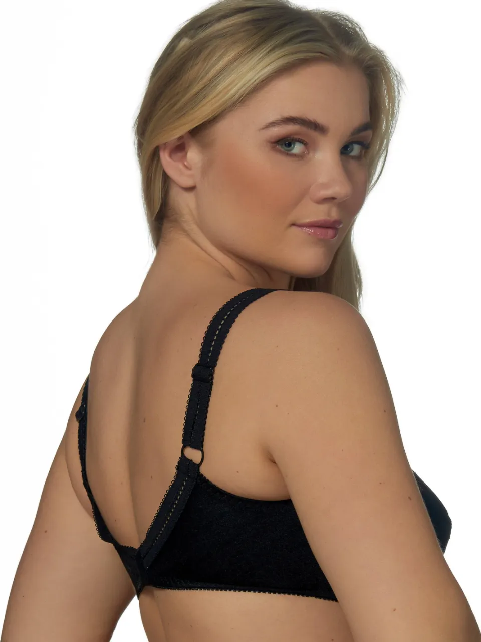 Elbrina Lace niet-voorgevormde beugelbh zwart, foto 5