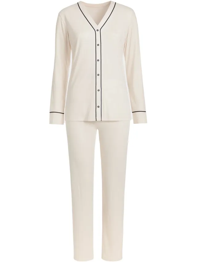 Goldenbay Pyjama Oleander donkerblauw'.