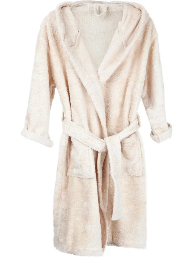 Timboo Badjas voor volwassenen - Frosted Almond Beige