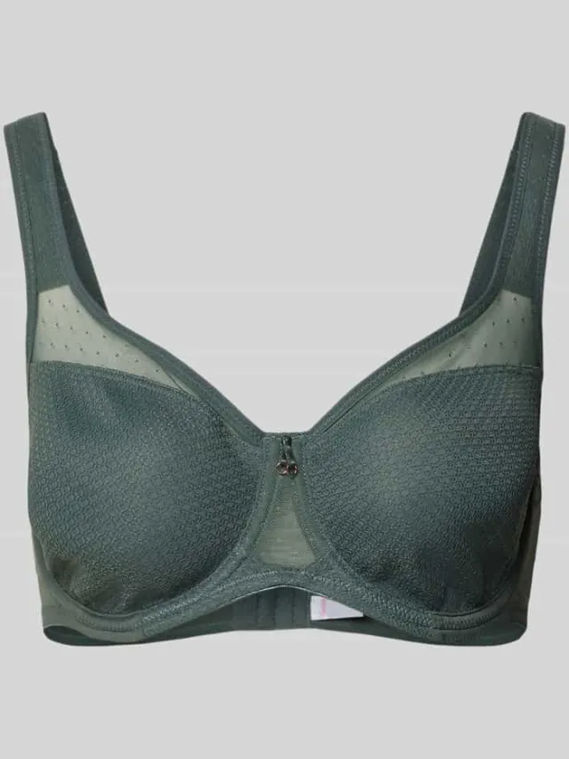 Lascana Beugel-bh met haakjessluiting Donkergroen