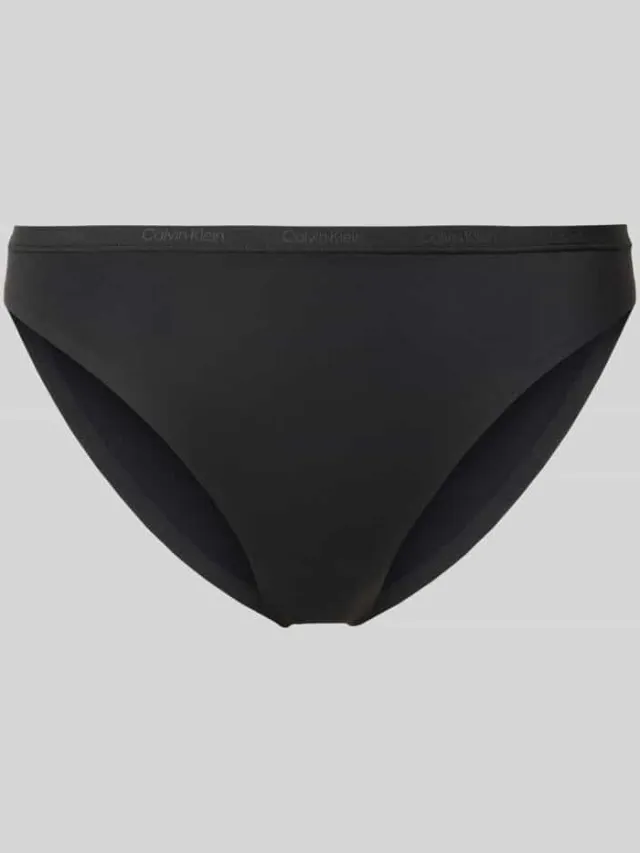 Calvin Klein Slip met elastische band Zwart