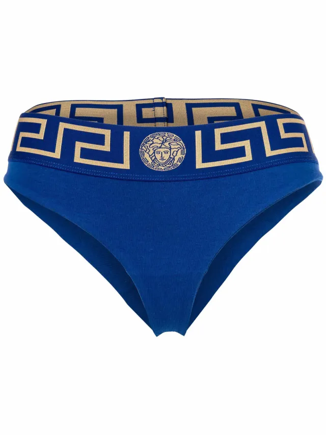 Versace Dames Topeka Brief Blauw