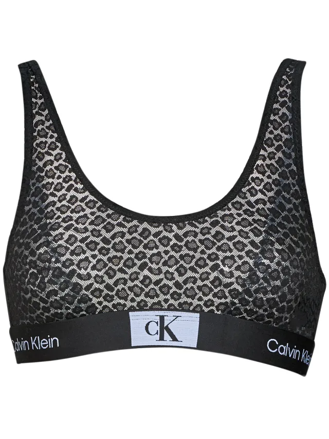 Bralette Calvin Klein Jeans UNLINED BRALETTE zwart