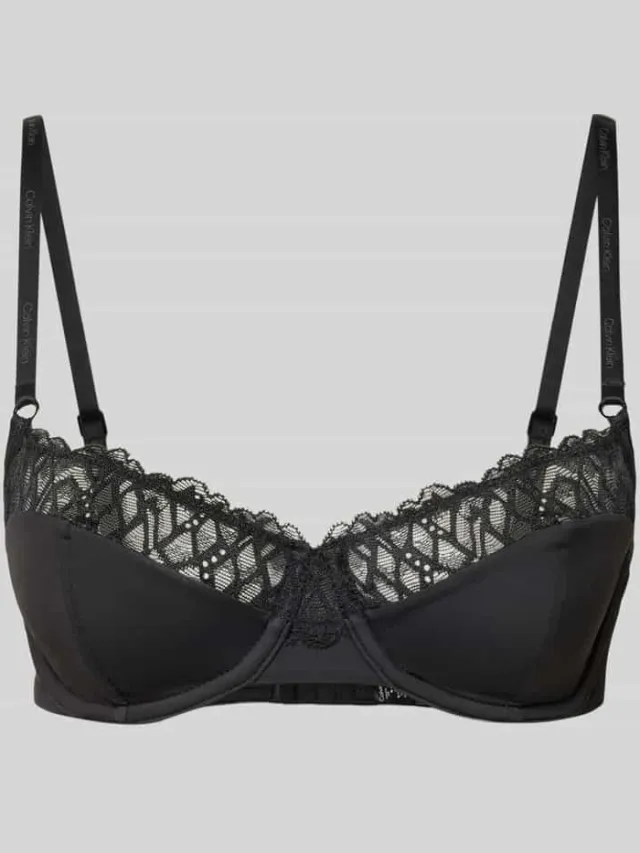 Calvin Klein Beha met kant Zwart
