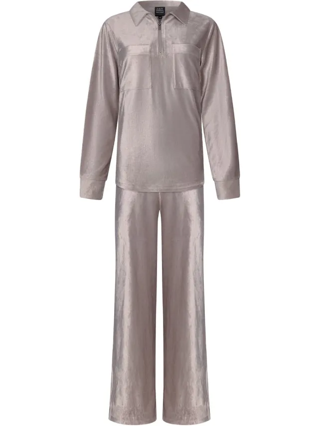 Pastunette Premium - Huispak - Beige - Rib Velours