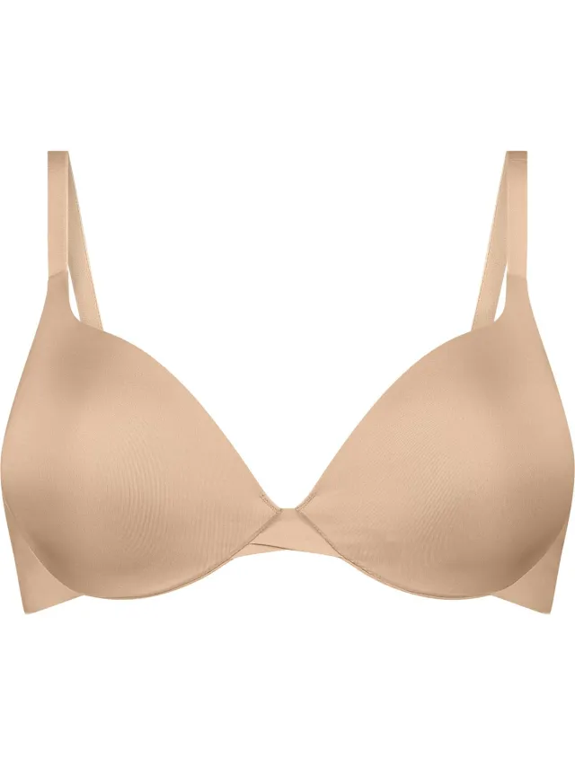 Hunkemöller Dames Lingerie Voorgevormde push-up beugel bh Smooth - Beige