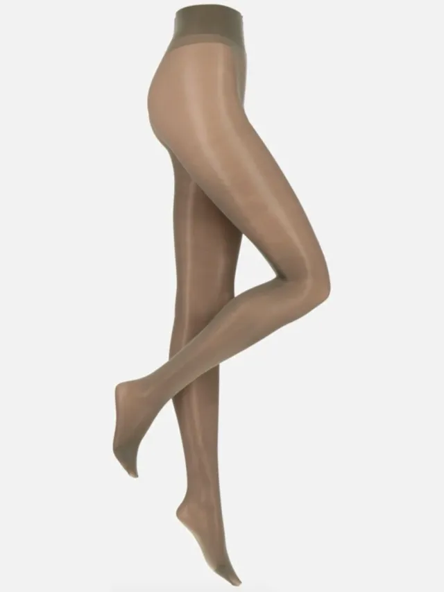 MARC MARCS MarcMarcs 40 Denier, Comfort panty, Olive 86045, Maat L (42/44)