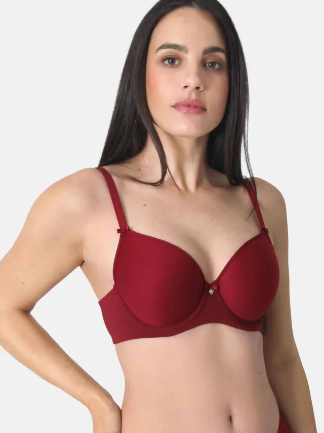Sassa Mode Lovely Secret voorgevormde T-shirt-bh rood, foto 3