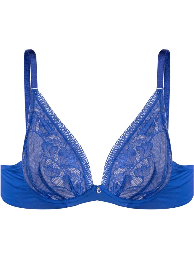 ESOTIQ Nathalie - Beha - Blauw - Zachte kanten cups
