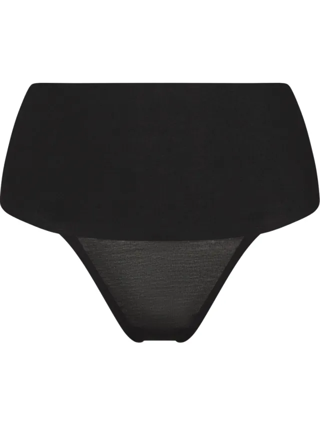 SPANX Undie-tectable corrigerende string Supima Cotton zwart, foto 2