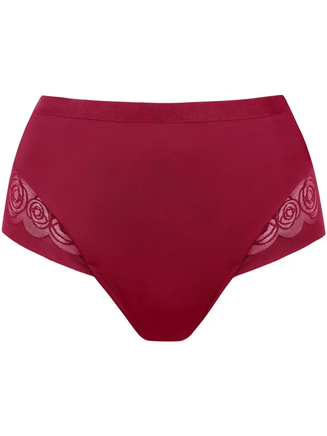 Lisca Ruby slip met hoge taille rood