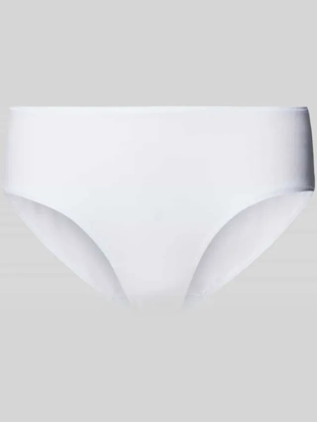 Hanro Slip met omzoomde boorden Wit