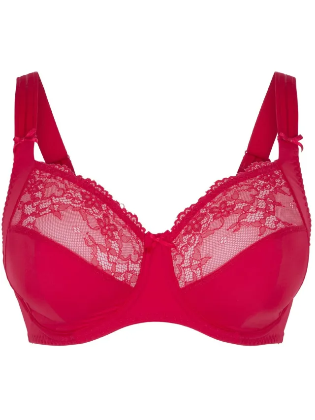 Selbro LingaDore DAILY Beugel BH - Plus Size Rood