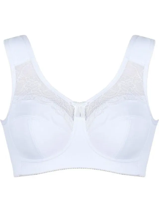 Naturana functionele BH zonder beugels 85D wit