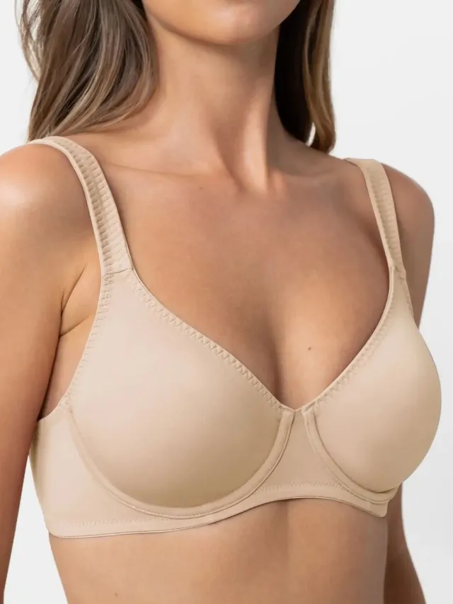 Dorina beugel Bh zonder vulling - Lindsay ECO - 80D - beige