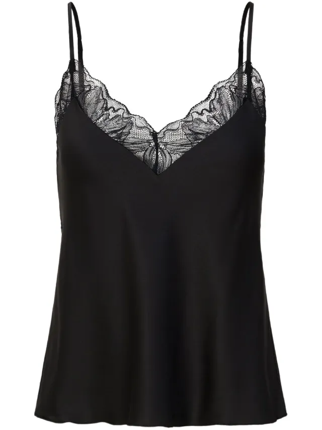 LingaDore Spaghetti Top Zwart