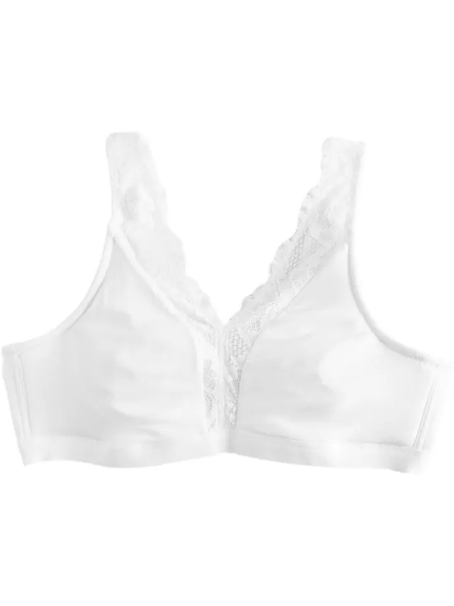 Next Dames - Superzachte Ultimate Comfort B-H beha zonder vulling en zonder beugel - Wit White