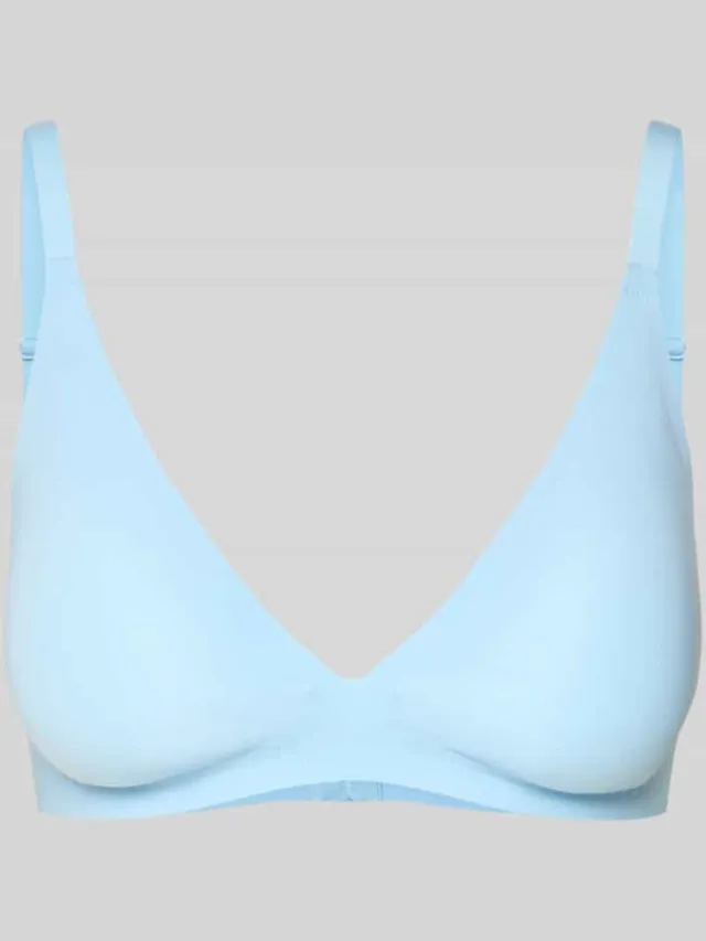 Sloggi Bralette met push-up-effect model 'Zero Feel' Lichtblauw