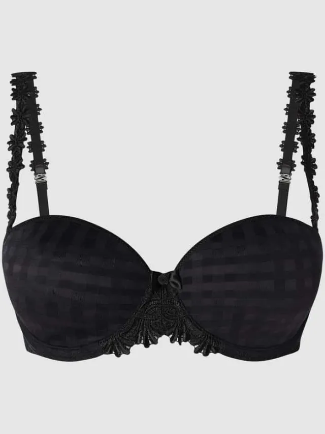 Marie Jo Beha met cups en hartvormige hals, model 'Avero' zwart, foto 2