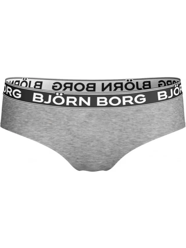 Björn Borg dames hipster cheeky 3-pack grijs, foto 2