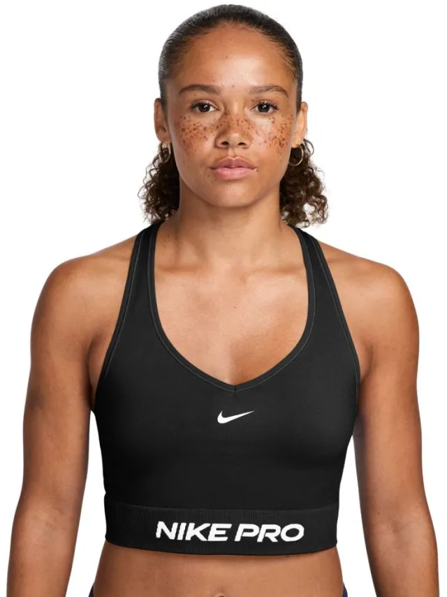 Nike Pro Seamless tanktop zwart