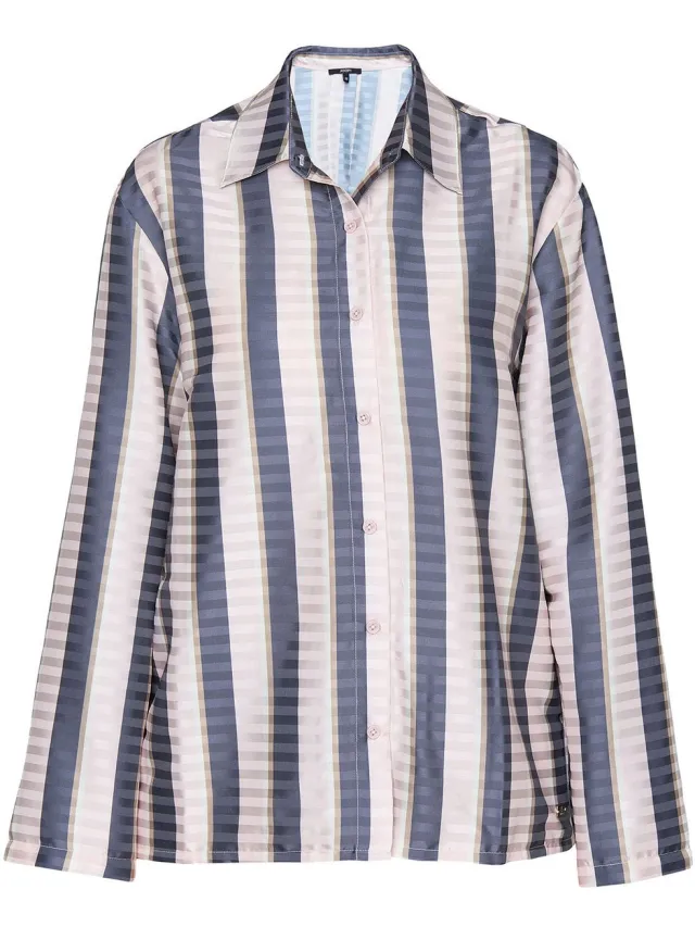 Joop! Nachthemd Loungewear OPEN GREY
