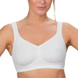 Trofé Louise soft bh wit Beige,Zwart,Wit