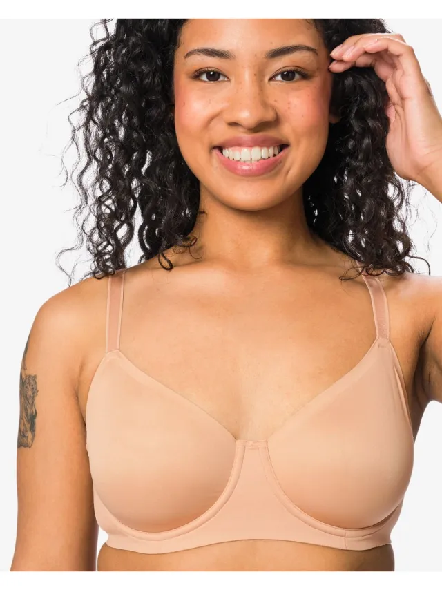 HEMA Niet voorgevormde bh met beugel beige