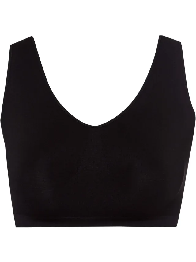 BeeDees Crop Top Comfee Pure Beugelvrije One zwart