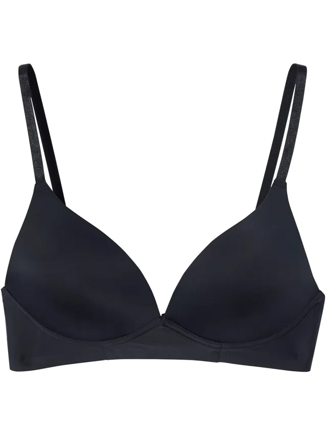 Pomm'Poire Dames beha zonder beugels met zachte cups Pomm'Poire Ghost Zwart