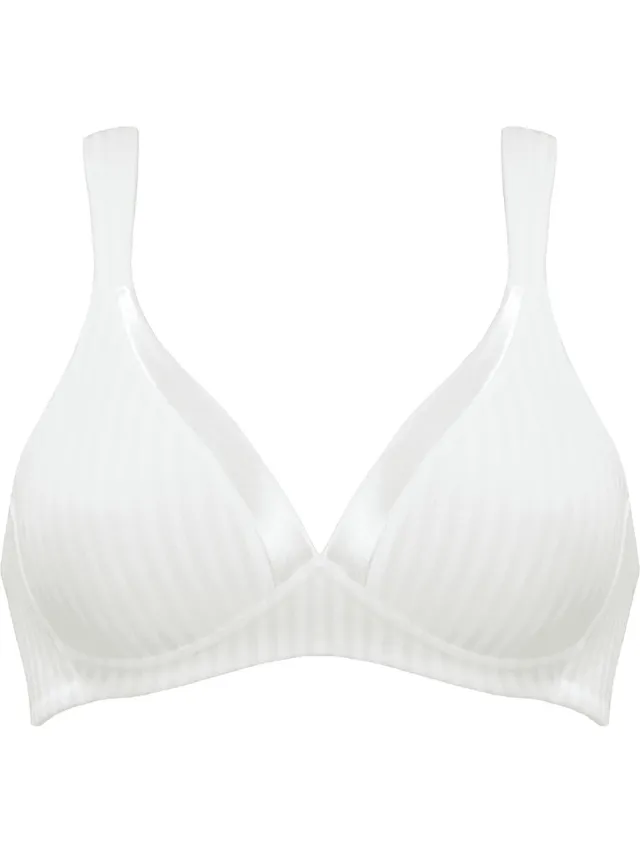 Naturana Soft bh met strepen - 5247 - Ecru