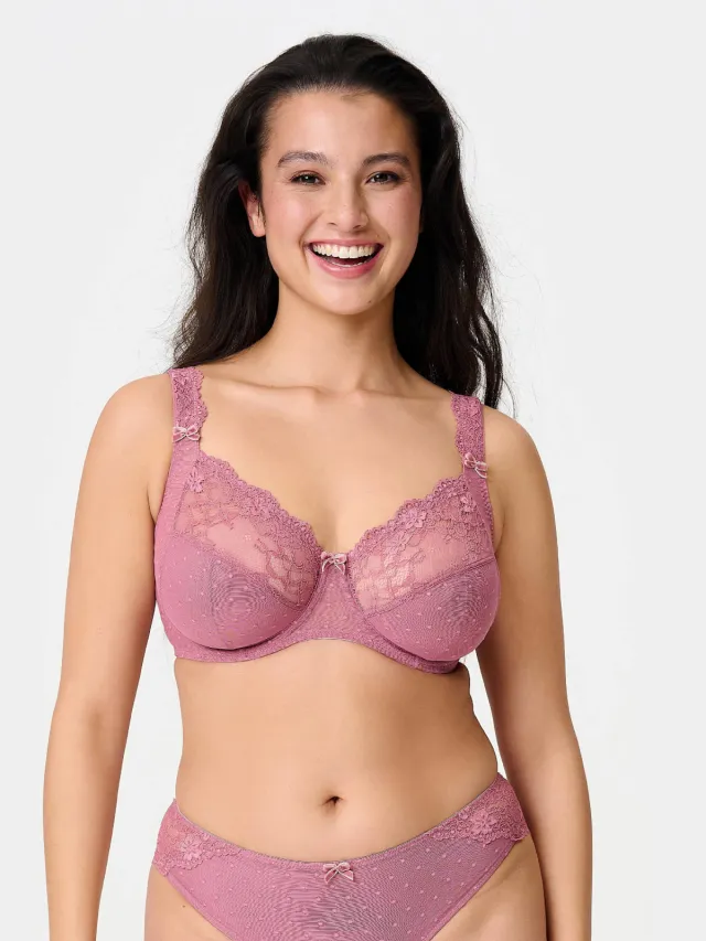 Lingadore Daily niet-voorgevormde beugel-bh roze