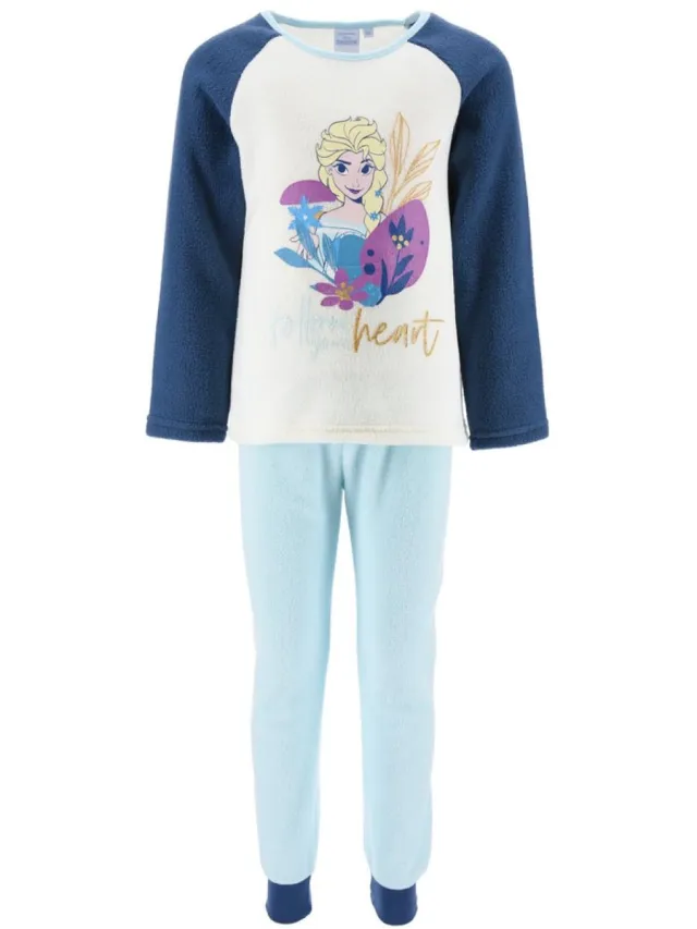 Disney Frozen Pyjama - Fleece - Blauw