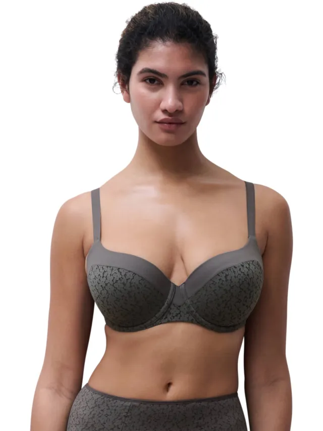 Chantelle EasyFeel Norah T-shirt-bh grijsgroen, foto 3