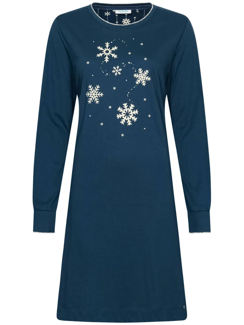 Rebelle Snowy Sparkle nachthemd donkerblauw, foto 2