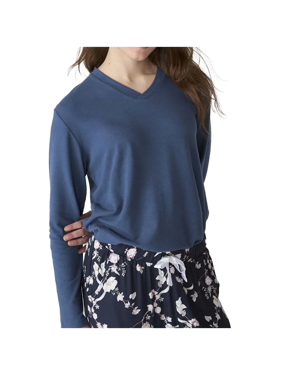 J&J Brothers JJBFP1101 pyjamaset blauw, foto 2