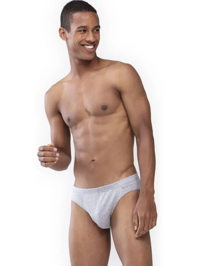 Mey Casual Cotton onderbroek lichtgrijs